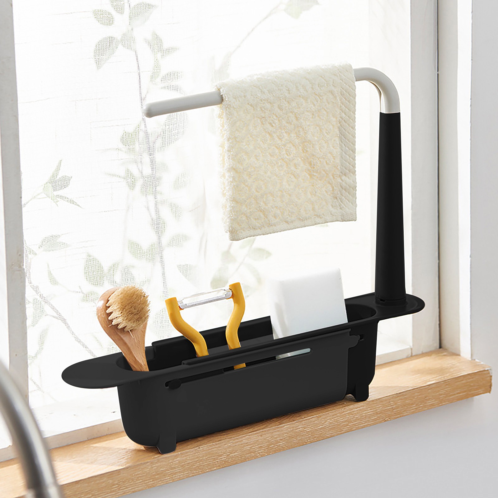 Kitchen Gadgets For Seniors - Teleskop Spüle Regal Abtropffläche Rack Küche