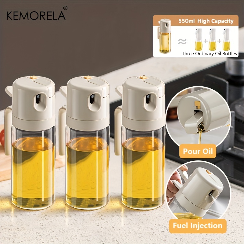 Kitchen Gadgets Oil Spray - 550ml Öl sprüh flasche/3pcs Grill kochen