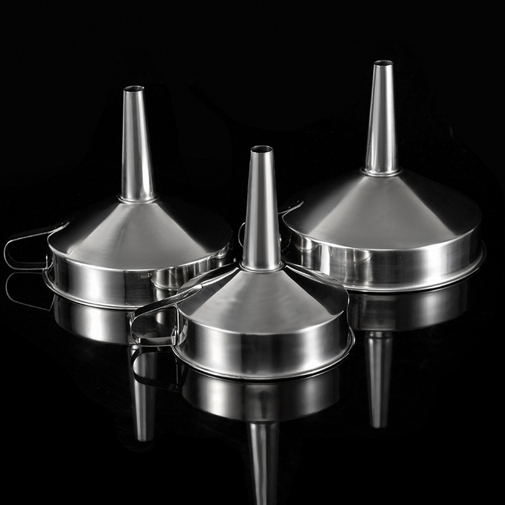 Zyliss Kitchen Gadgets - 1 Stück Edelstahl-Öltrichter mit breiter Öffnung,