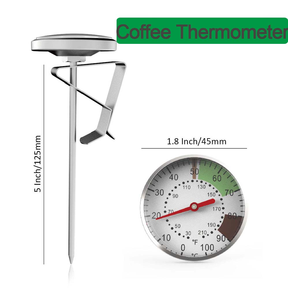 Zyliss Kitchen Gadgets - 0-100 ° C Lebensmittelthermometer Edelstahl Kaffee