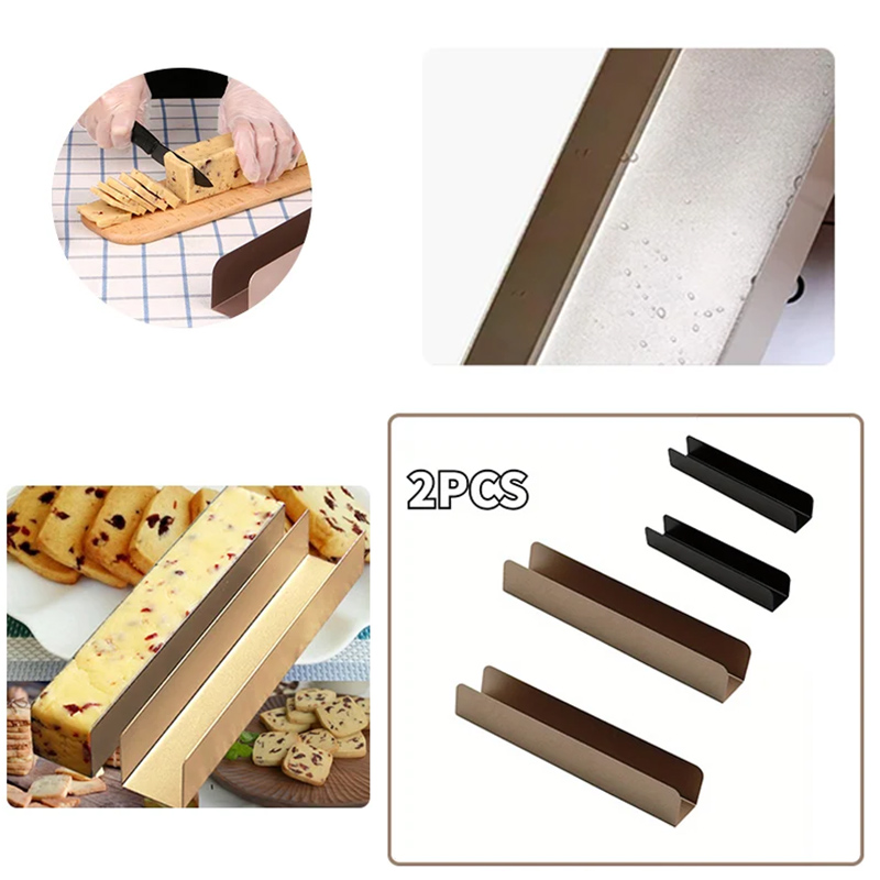 Zyliss Kitchen Gadgets - U-förmige Antihaft-Keksform rechteckiges Brot DIY Cranberry
