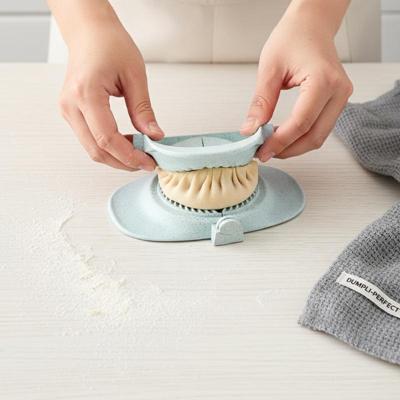 Kitchen Gadgets And Equipment - Manuelle Weizenstroh-Teigtaschenform, Küchenzubehör, BPA-frei, Halter für