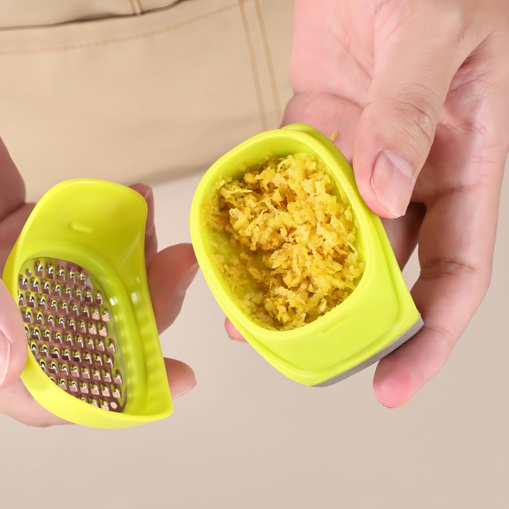 Cheese Grater Box - Kreisförmige, scharfe Knoblauchpresse, langlebig, leicht zu