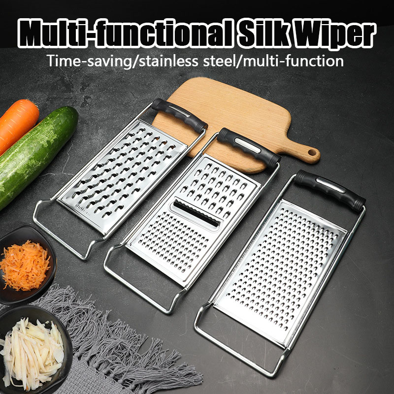 Cheese Grater Box - Edelstahl ohne Schleuderboden Flachfahrer Handheld Knoblauchgebiet