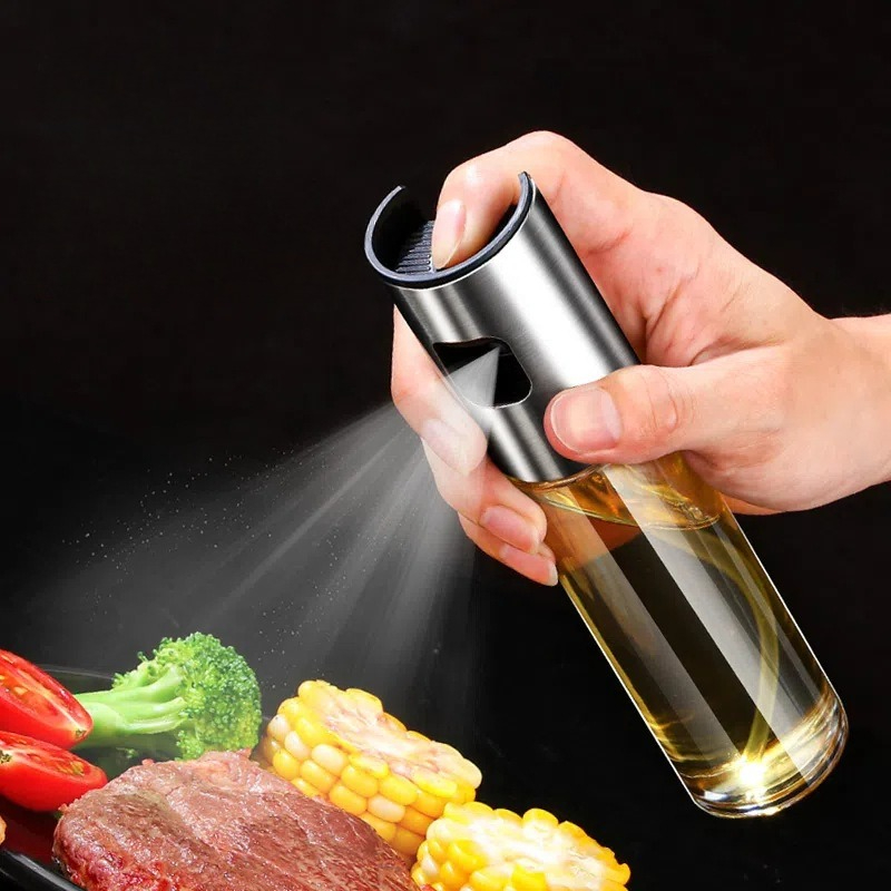 Kitchen Gadgets Oil Spray - Glas-Ölsprüher zum Kochen, Olivenspray, Mister für