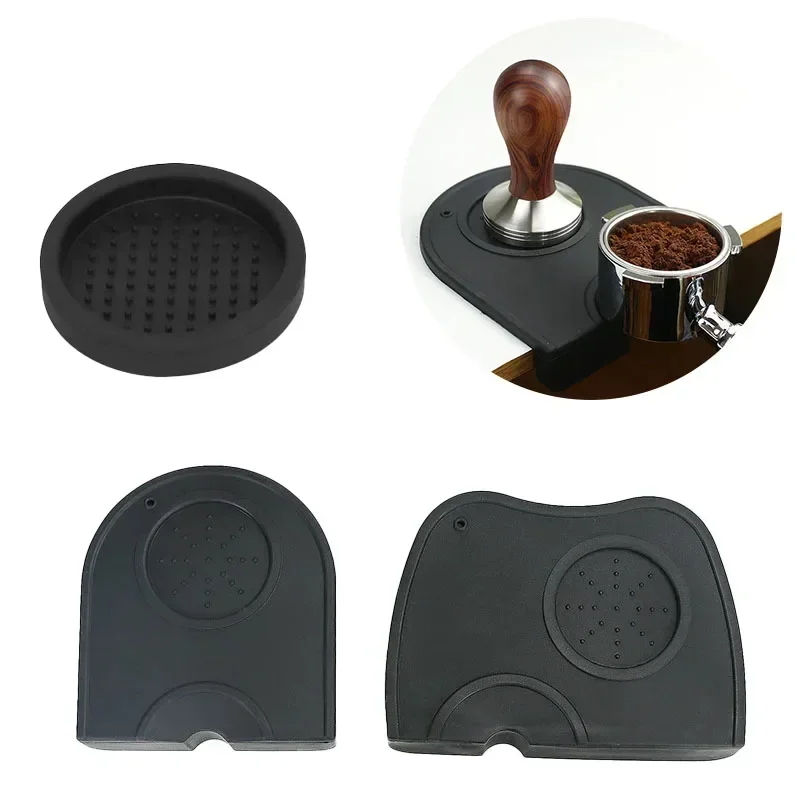 Zyliss Kitchen Gadgets - Kaffeepulver-Pad, rutschfeste Silikon-Stampfstation, Espresso-Matte für Zuhause,