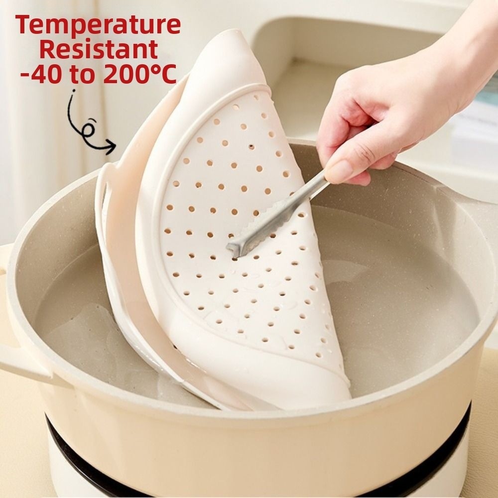 Antihaft-Silikon-Dampfgarkorb  – Silicone Steamer Basket Bewertung und Preis