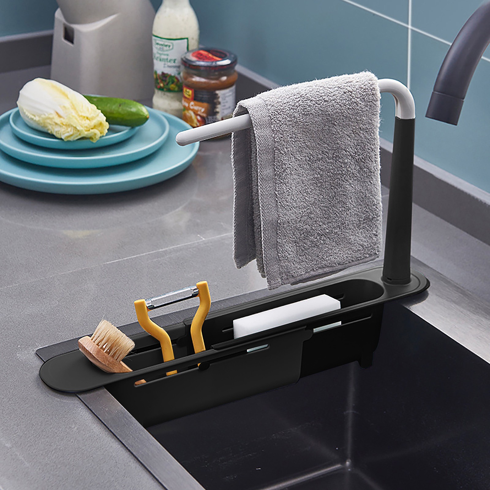 Teleskop Spüle Regal Abtropffl – Kitchen Gadgets For Seniors Bewertung und Preis