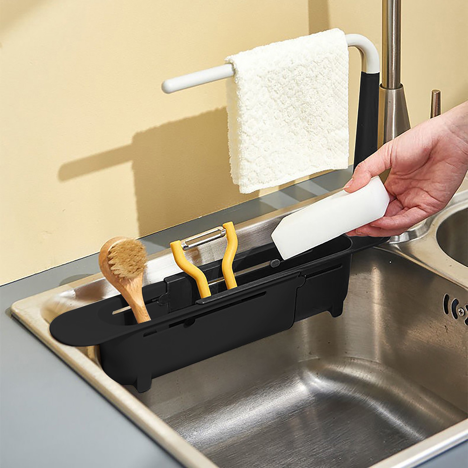Teleskop Spüle Regal Abtropffl – Kitchen Gadgets For Seniors Bewertung und Preis