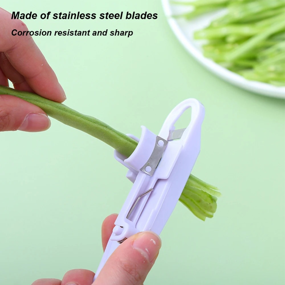 1 Stück Grüne-Bohnen-Schneider – Household Kitchen Gadgets Vegetable Cutter Silk Cutter Bewertung und Preis