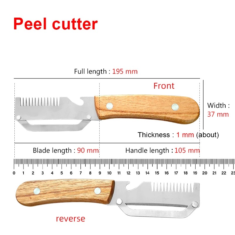Multifunktionaler Schäler aus  – Household Kitchen Gadgets Vegetable Cutter Silk Cutter Bewertung und Preis