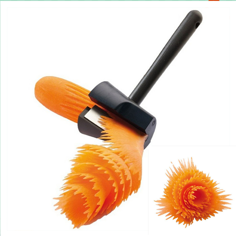Gezackte Obst Gemüse Gemüse Me – Household Kitchen Gadgets Vegetable Cutter Silk Cutter Bewertung und Preis
