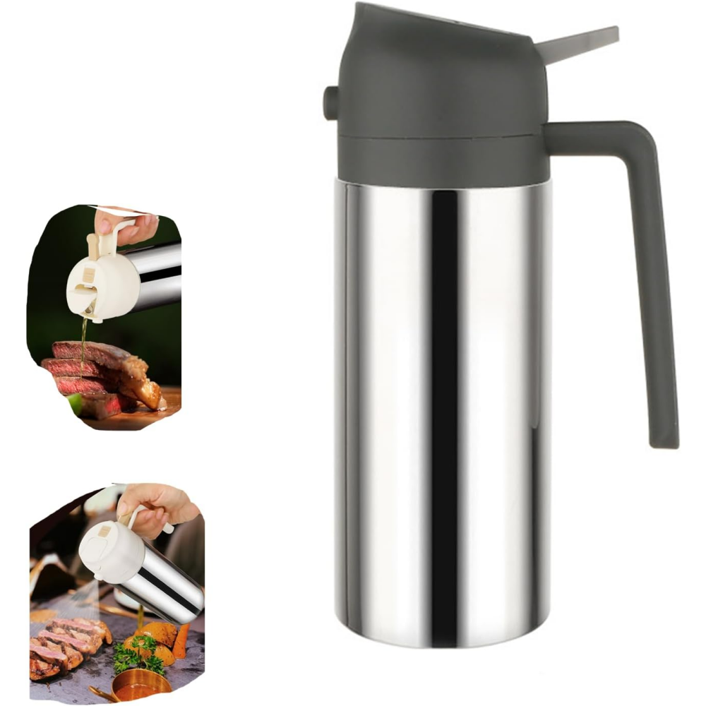 Zwei-in-Eins Ölspender, Edelst – Kitchen Gadgets Oil Spray Bewertung und Preis