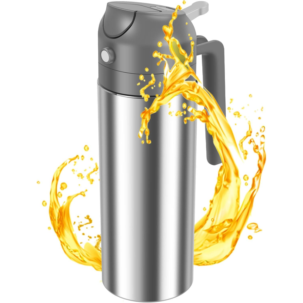 Zwei-in-Eins Ölspender, Edelst – Kitchen Gadgets Oil Spray Bewertung und Preis