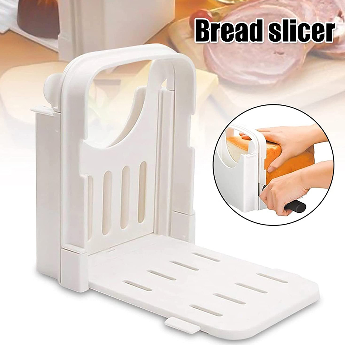 Toast Slicer Tool, faltbarer B – Kitchen Gadgets Guide Bewertung und Preis