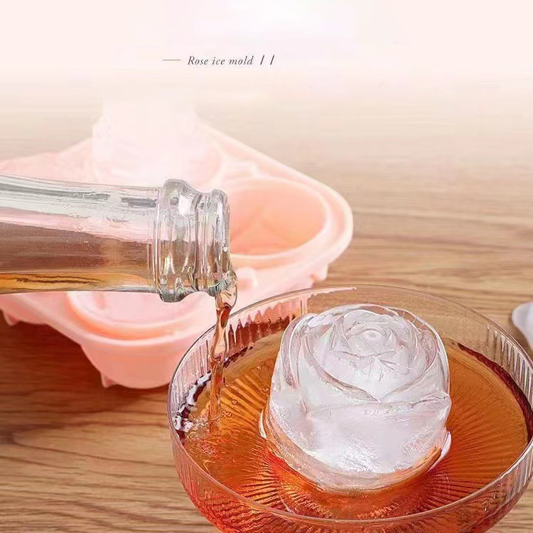 3D Rose Eis Formen 4 Löcher Ei – Zyliss Kitchen Gadgets Bewertung und Preis