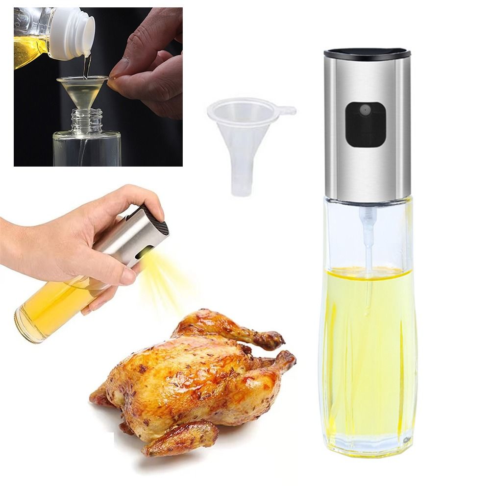 Glas-Ölsprühflasche Feiner Spr – Kitchen Gadgets Oil Spray Bewertung und Preis