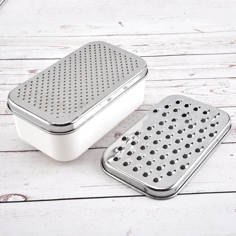 400D -Käse -Reibe mit Lebensmi – Cheese Grater Box Bewertung und Preis