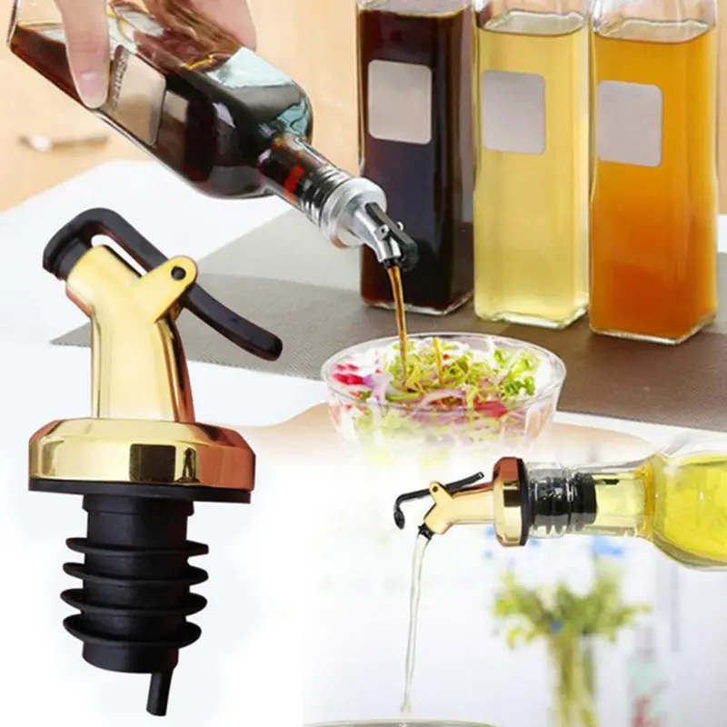 Goldene Olivenöl-Ausgießer, Öl – Kitchen Gadgets Oil Spray Bewertung und Preis