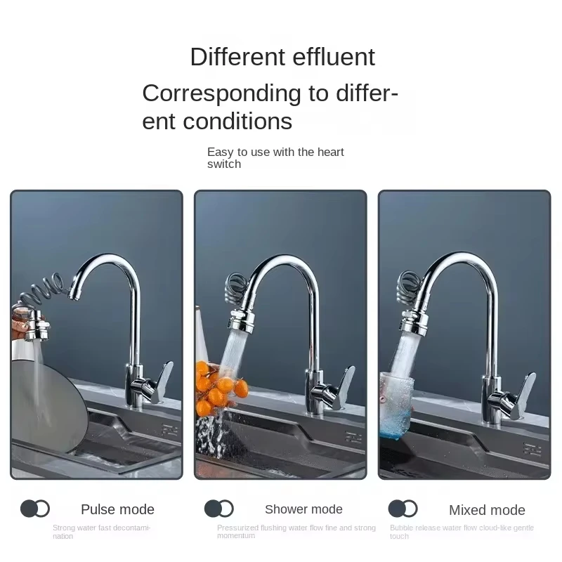 Neue 3 Modi Waschbecken Wasser – Kitchen Gadgets For Seniors Bewertung und Preis