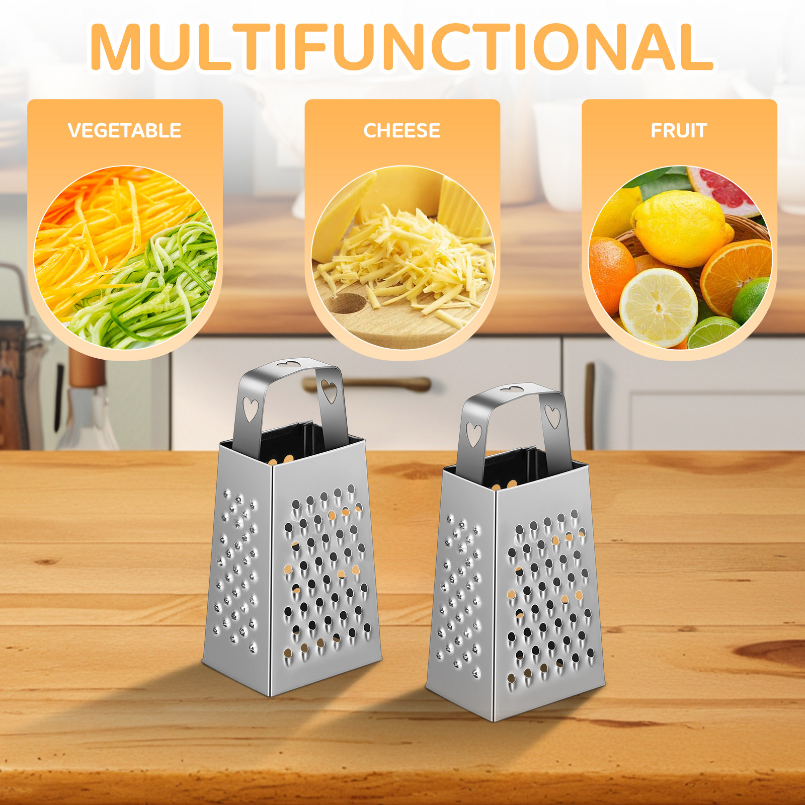 6-teiliges Mini-Käsereibe-Set  – Cheese Grater Box Bewertung und Preis