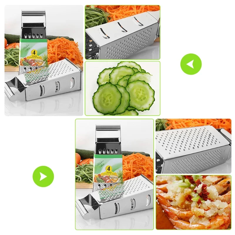 Edelstahl 4-Seitige Klingen Ha – Cheese Grater Box Bewertung und Preis