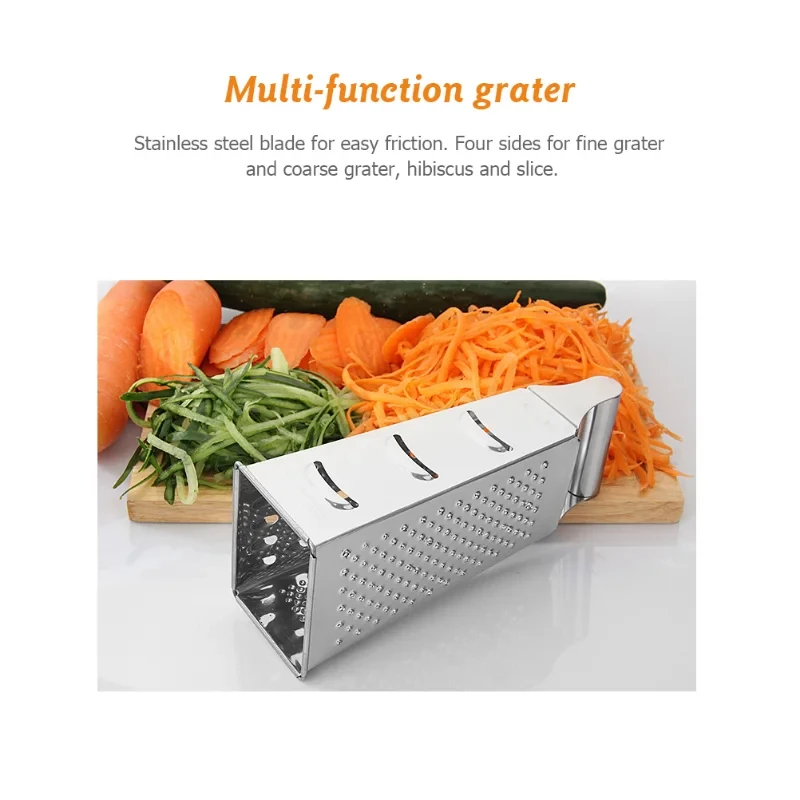 Edelstahl 4-Seitige Klingen Ha – Cheese Grater Box Bewertung und Preis
