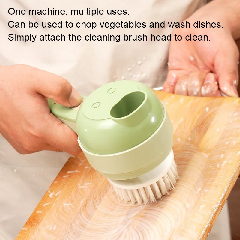 4-in-1 Elektrischer Gemüseschn – Kitchen Gadgets Vegetable Chopper Bewertung und Preis