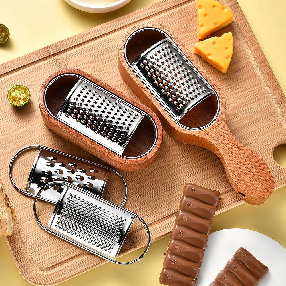 1/3-teilige Käsereibe mit Holz – Cheese Grater Box Bewertung und Preis