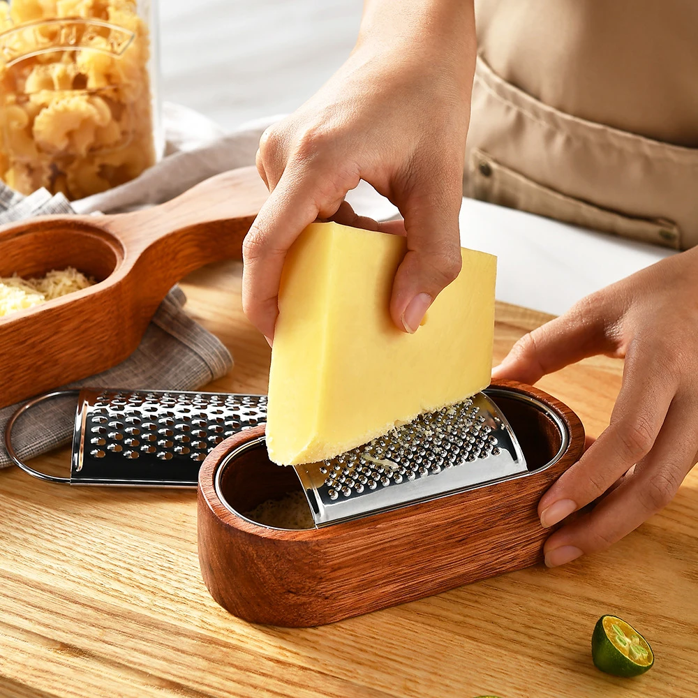 1/3-teilige Käsereibe mit Holz – Cheese Grater Box Bewertung und Preis