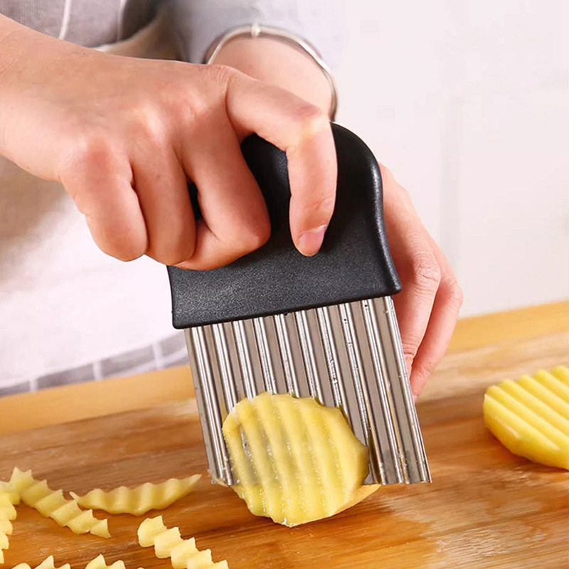 Edelstahl Wellenschneider Well – Kitchen Gadgets Vegetable Chopper Bewertung und Preis