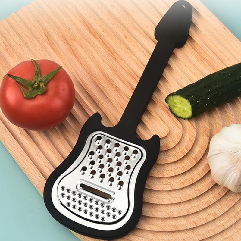 Gitarrenform Käsereibe Mehrzwe – Household Kitchen Gadgets Vegetable Cutter Silk Cutter Bewertung und Preis